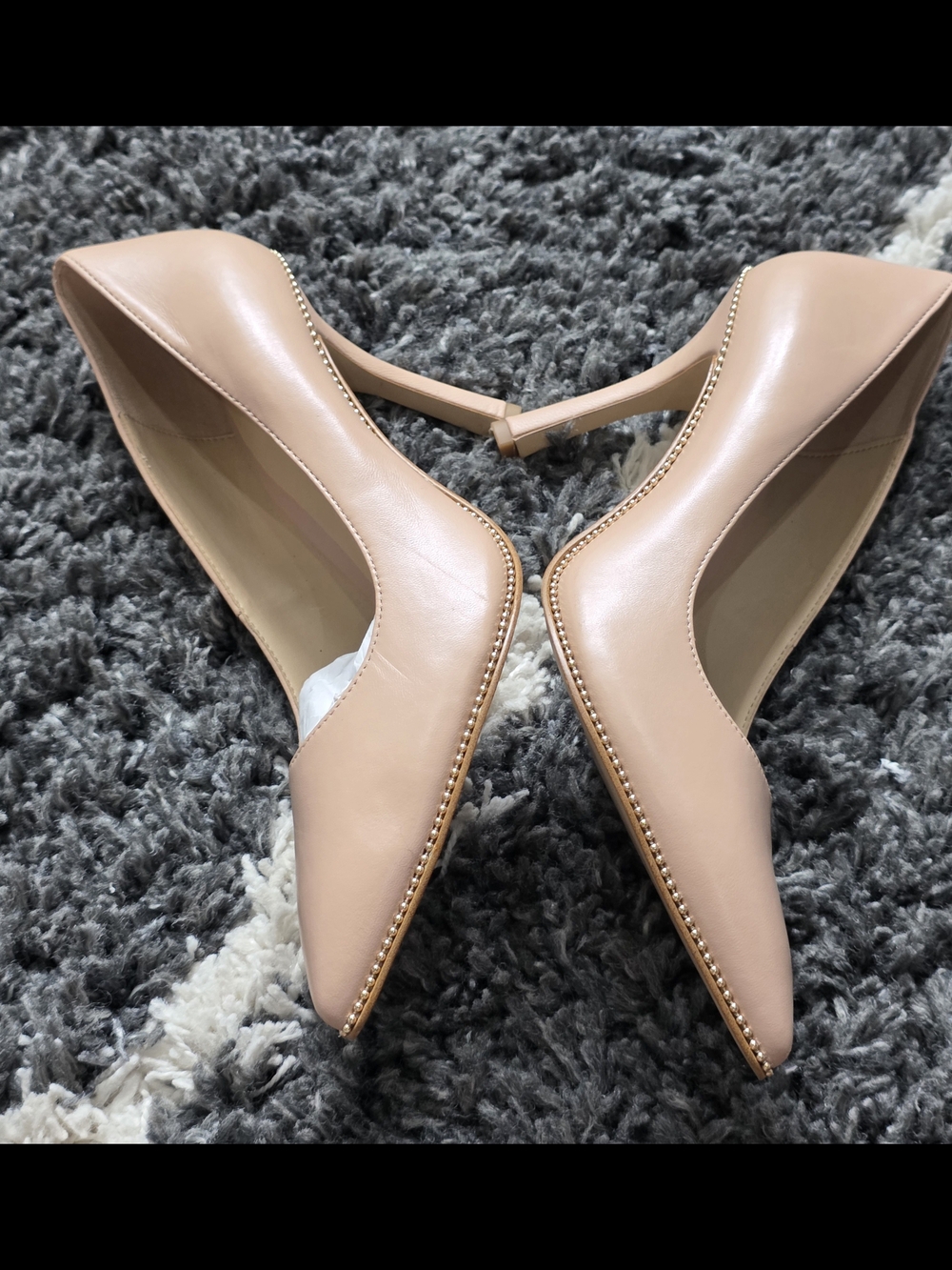 Coach Women's Tan Pointed Toe Pumps in Blush Size 7.5 - Picture 2 of 11